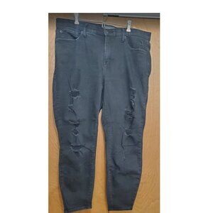 Torrid Premium Sky High Skinny Distressed 18S